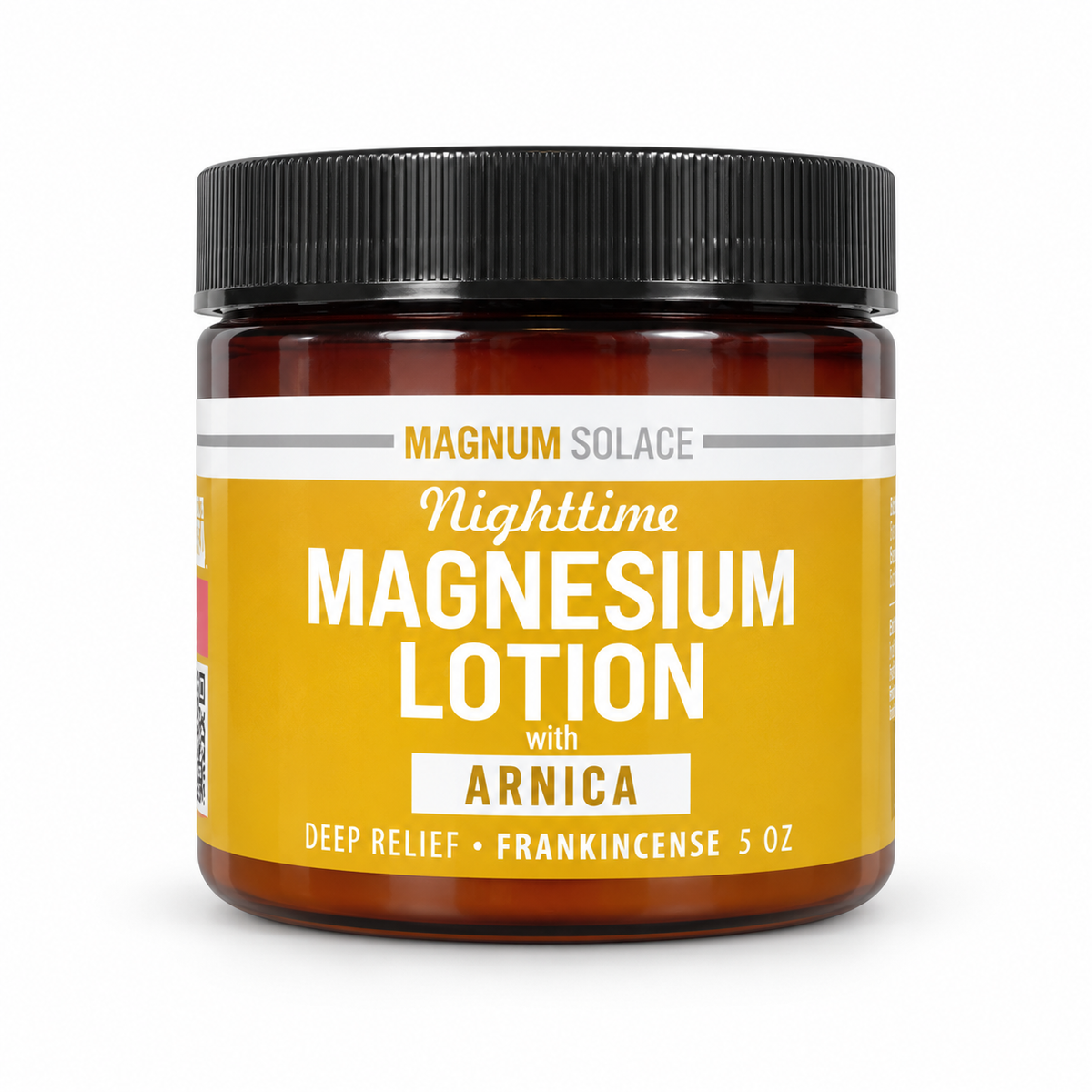 Magnum Solace Nighttime Magnesium Lotion with Arnica Frankincense 5 oz