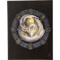 Ostara Drake Sabbats Wheel of The Year Dragon Canvas Framed Wall Art Wall Plaque - Anne Stokes - 7.5" W x 9.85"
