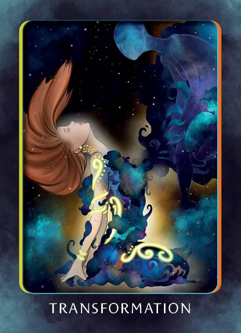 Higher Self Oracle : (Oracle Kit Box Set with 45 Cards and Guide Book) By Deanna Marie Riddick and Illustrated by Deborah Rodriguez-Capacetti