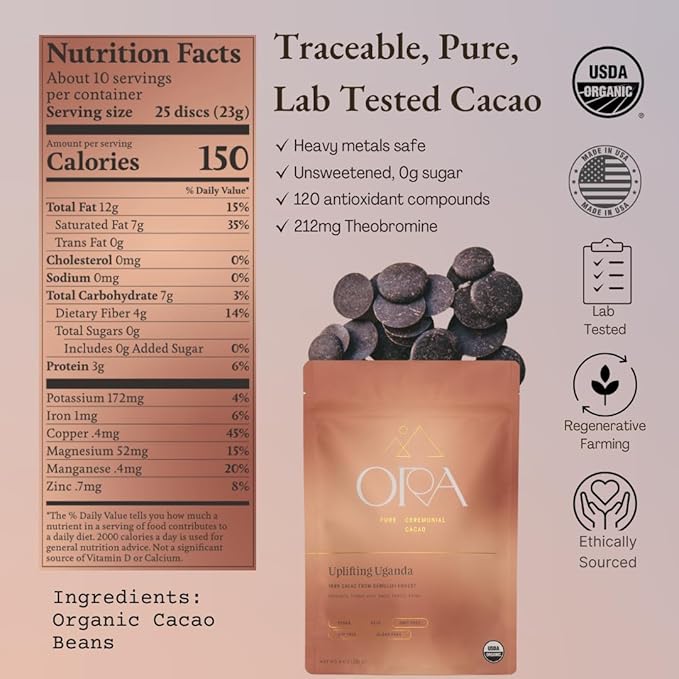 ORA Uplifting Uganda Ceremonial Cacao