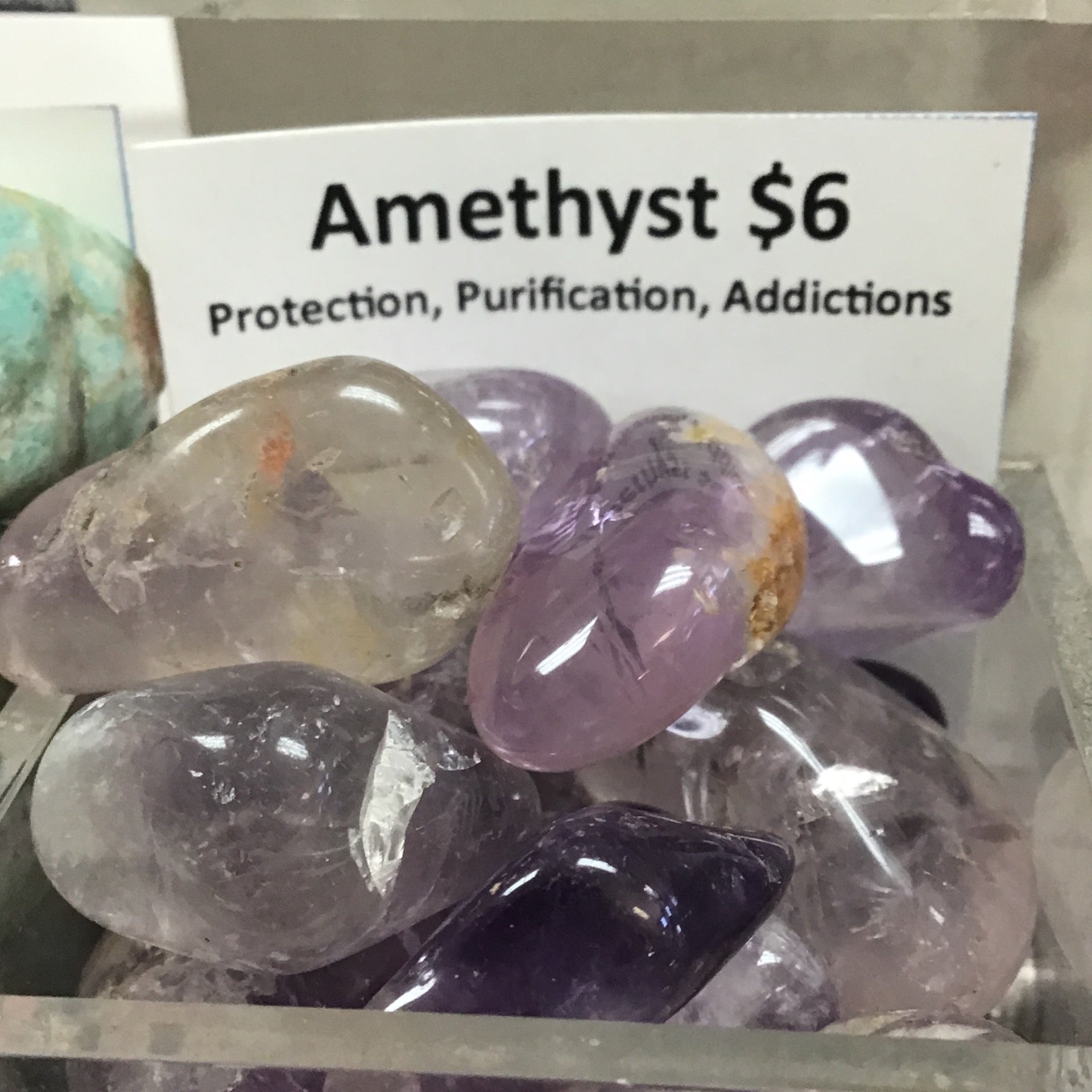 Tumbled Amethyst