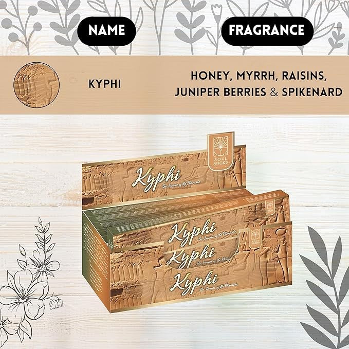 Kyphi Natural Masala Incense Sticks