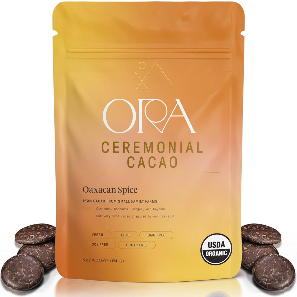ORA Oaxacan Spice Enhanced Ceremonial Cacao