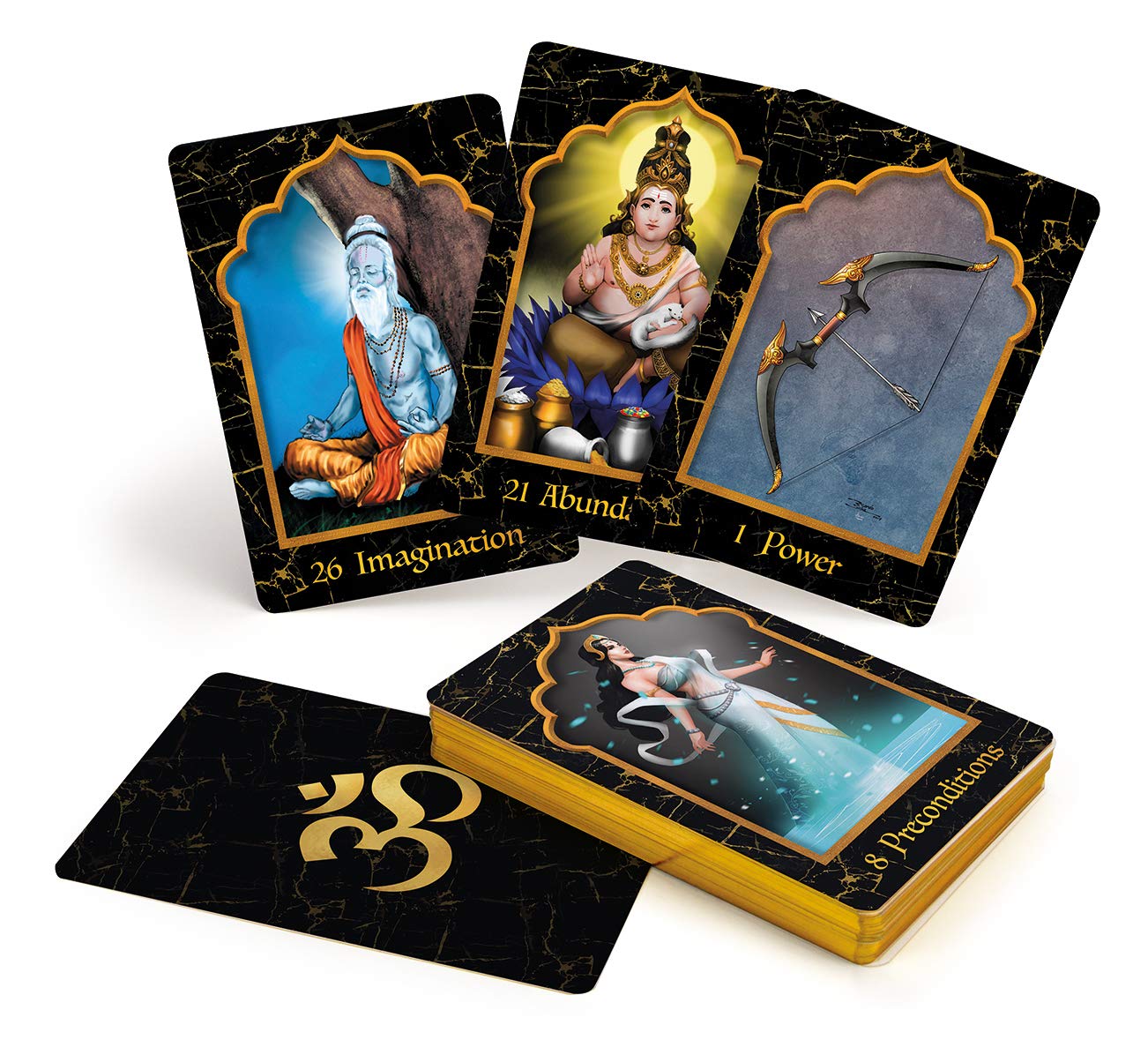 The Mahabharata Oracle: (Oracle Kit Box Set with 36 Cards and Guide Book)