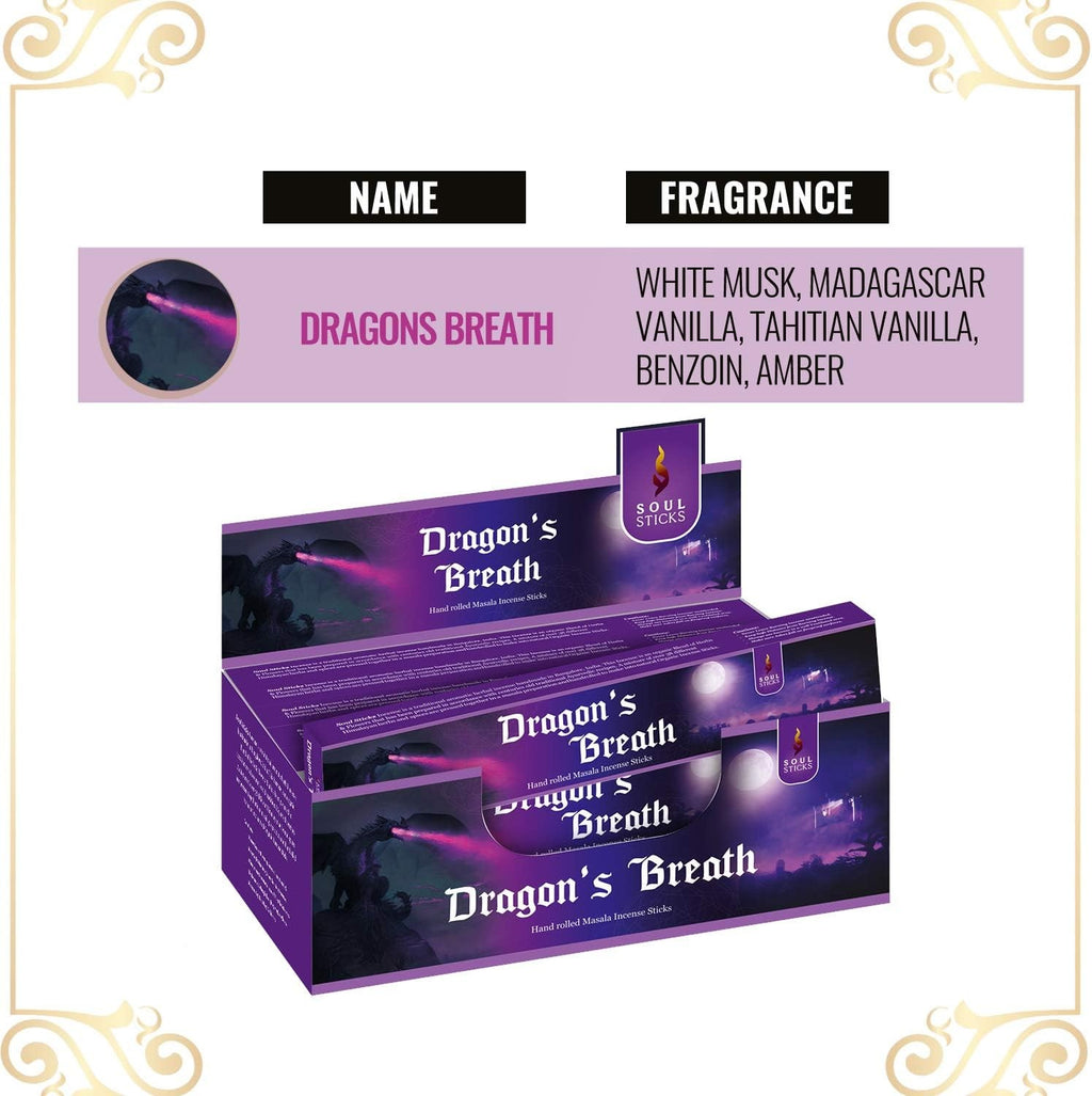 Dragon's Breath Natural Masala Incense Sticks