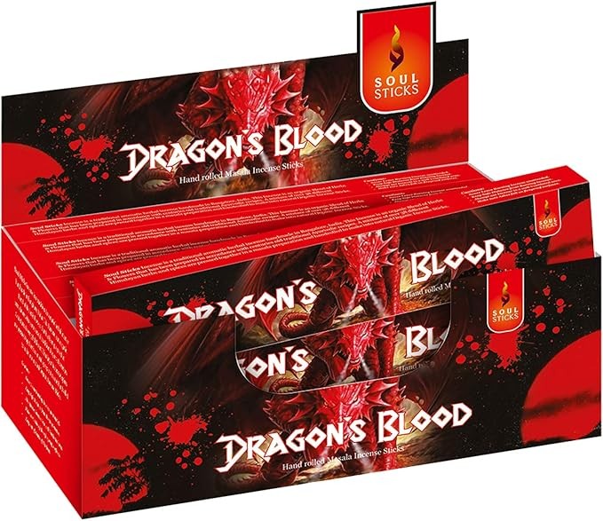 Dragon's Blood Natural Masala Incense Sticks
