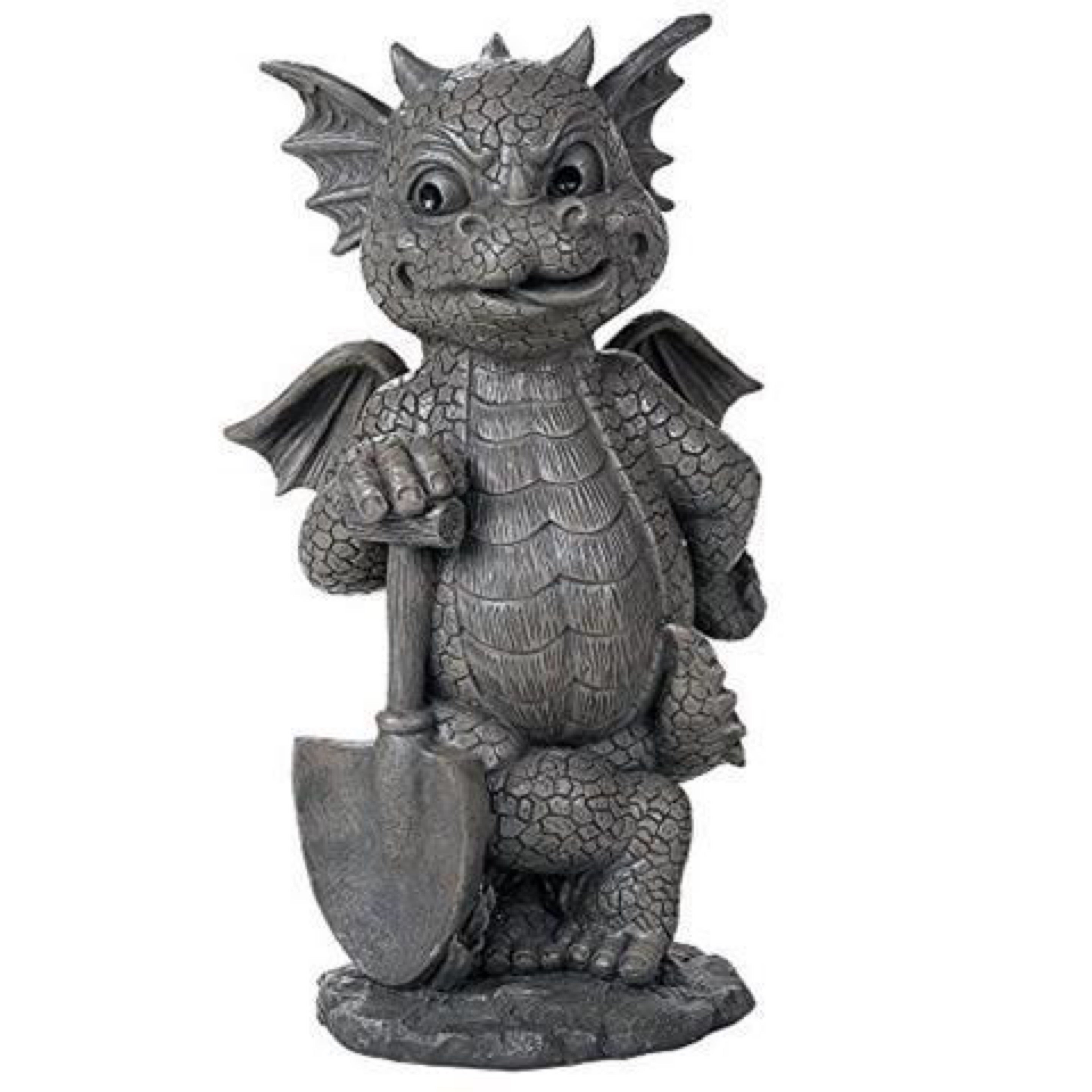 Gardening Garden Dragon Statue