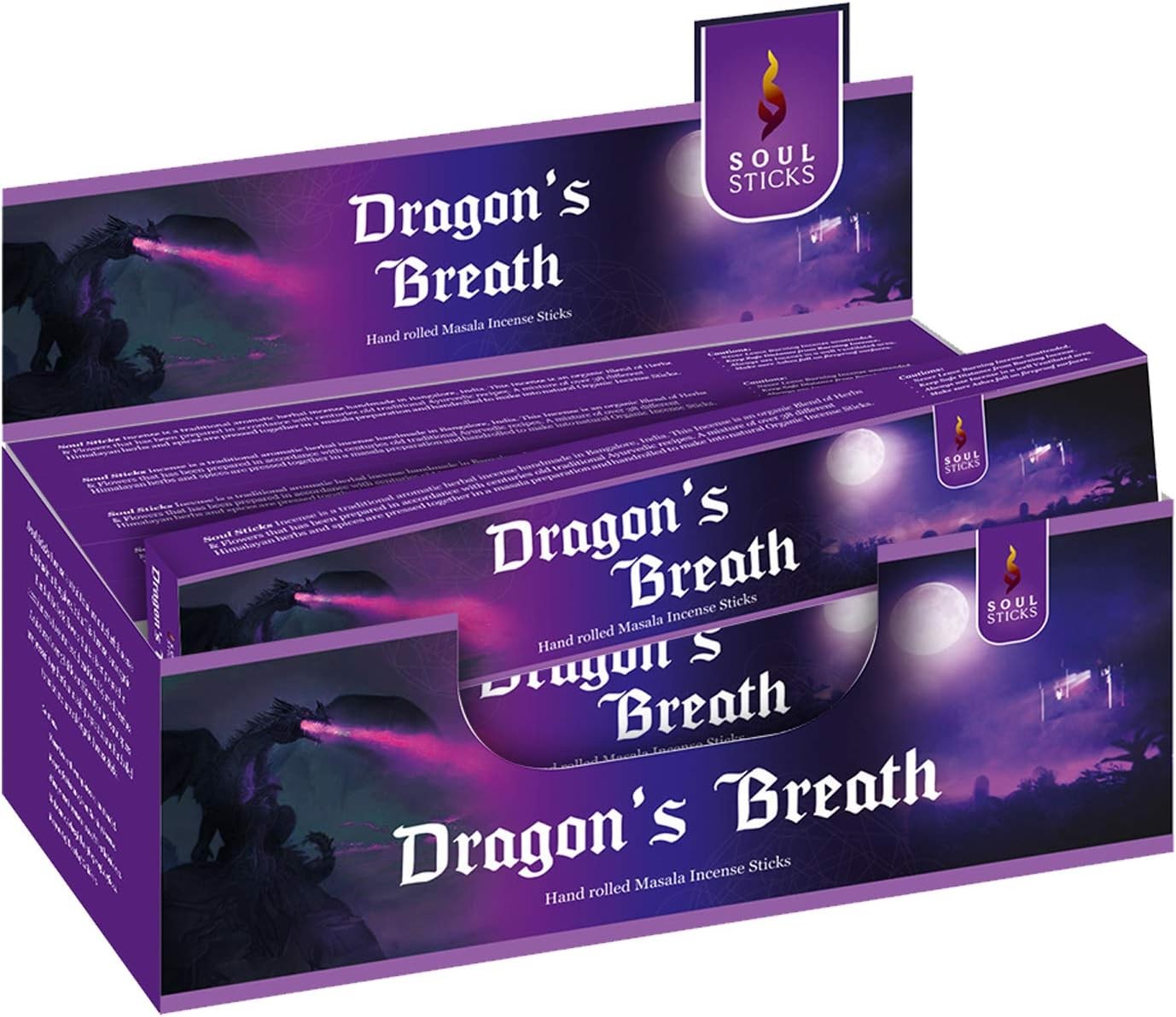 Dragon's Breath Natural Masala Incense Sticks