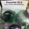 Tumbled Fluorite | Octahedron Fluorite