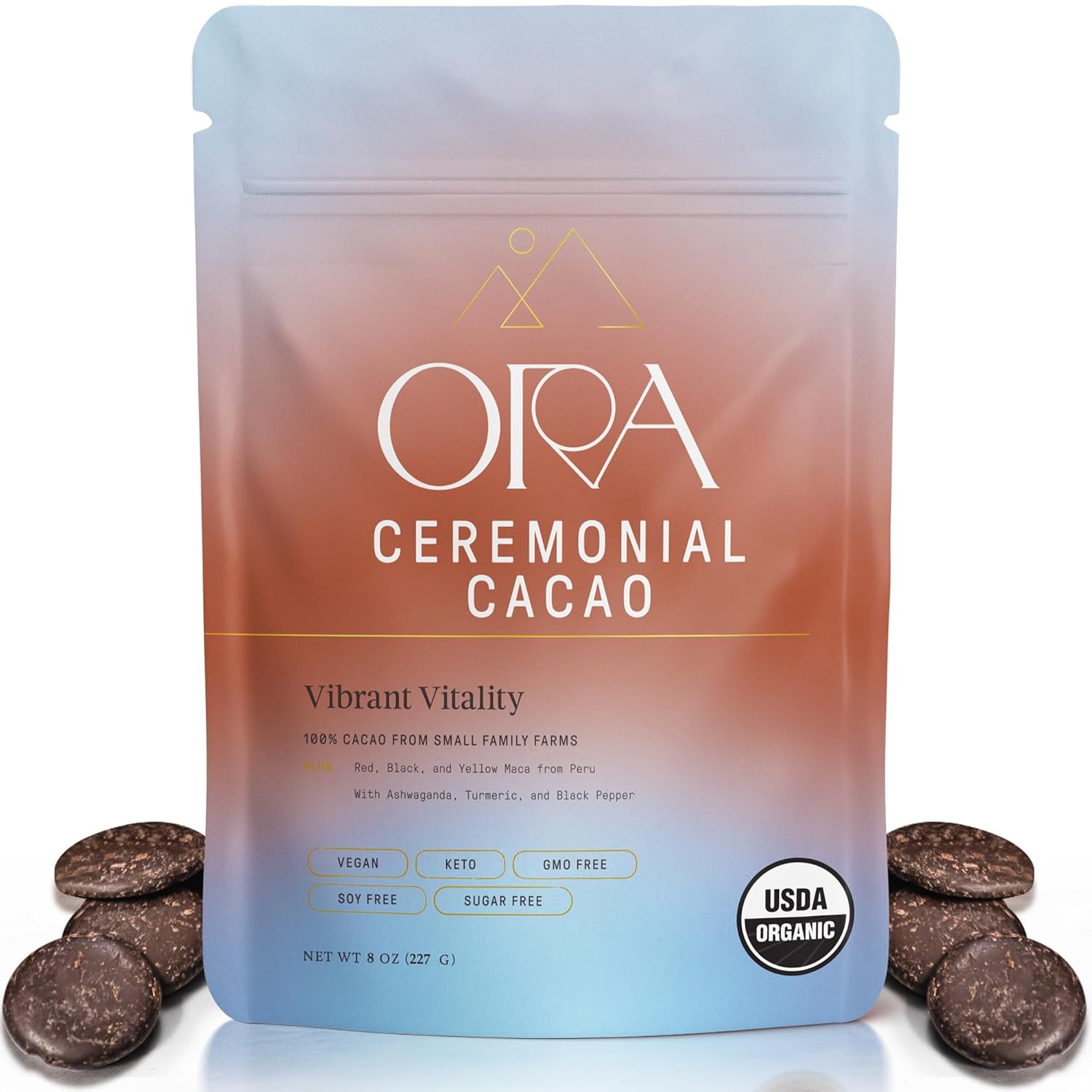 ORA Vibrant Vitality Enhanced Ceremonial Cacao