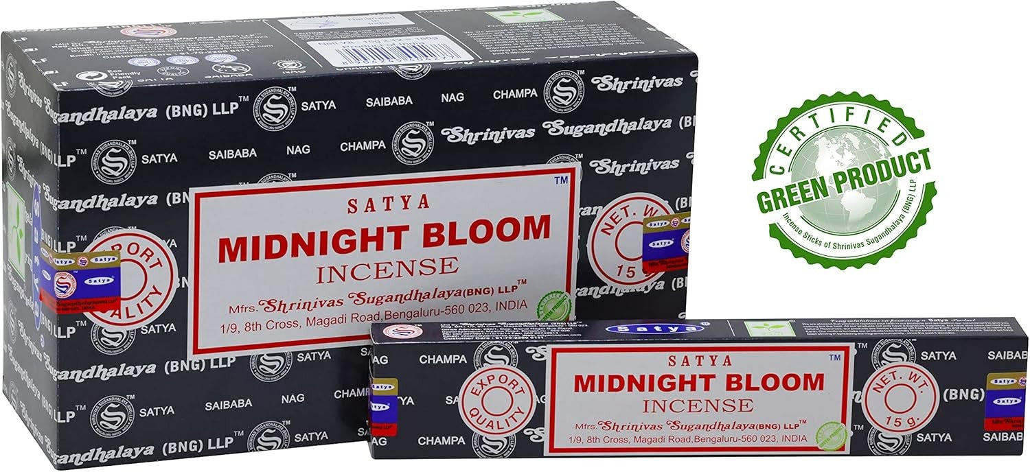 Satya Midnight Bloom Stick Incense