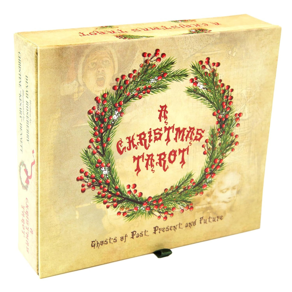 A Christmas Tarot : Ghosts of Past, Present, and Future (Tarot Kit Box Set with 22 Cards and Guide Book)