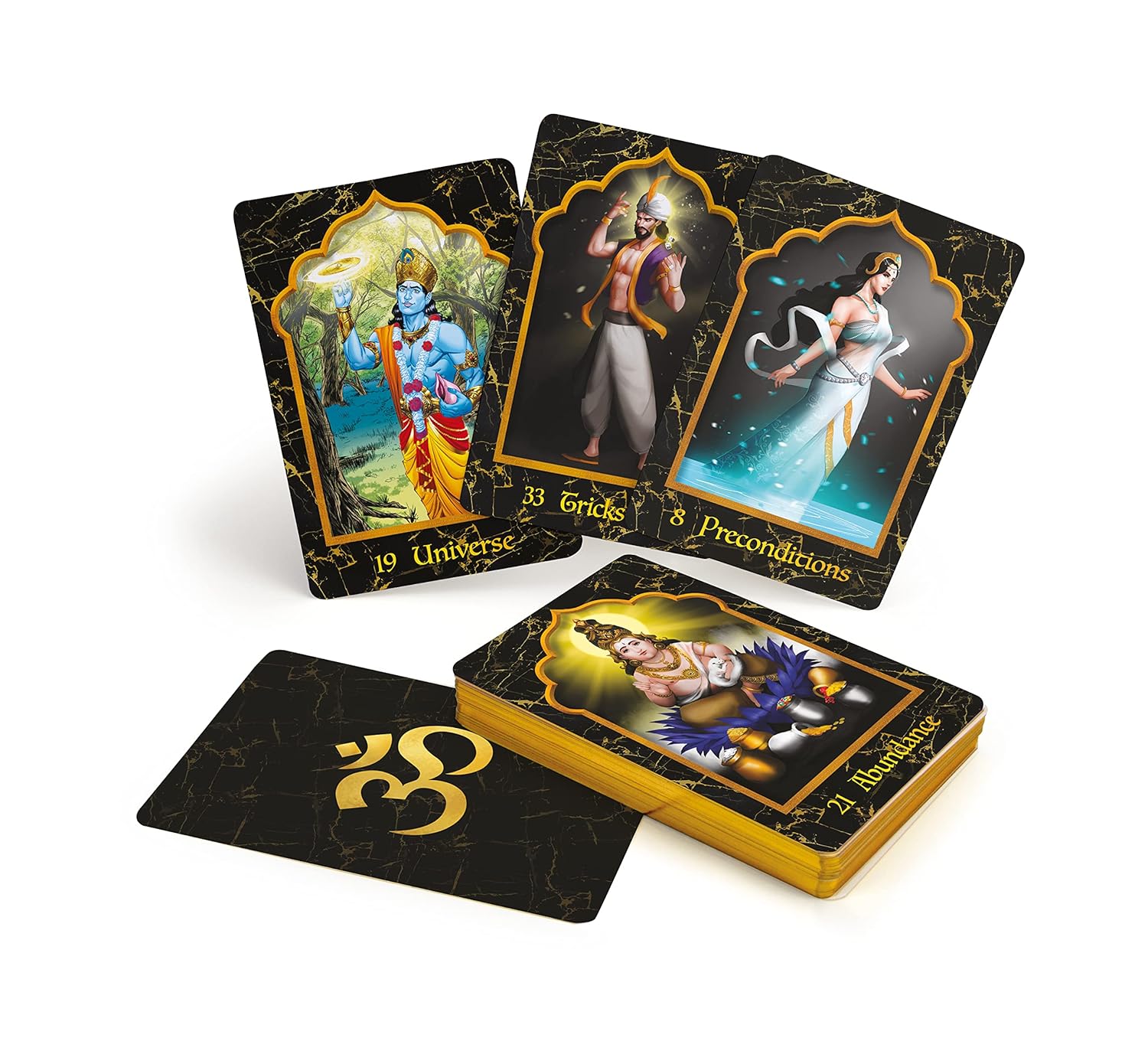 The Mahabharata Oracle: (Oracle Kit Box Set with 36 Cards and Guide Book)