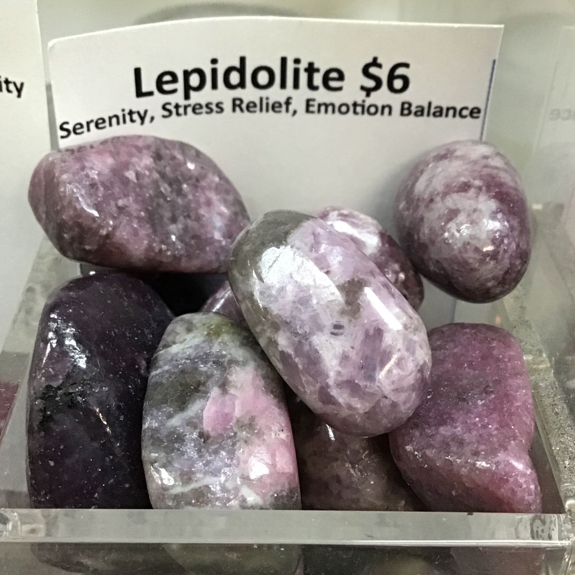 Tumbled Lepidolite