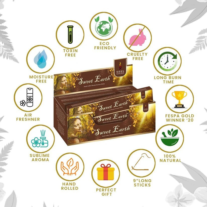 Sweet Erath Natural Masala Incense Sticks