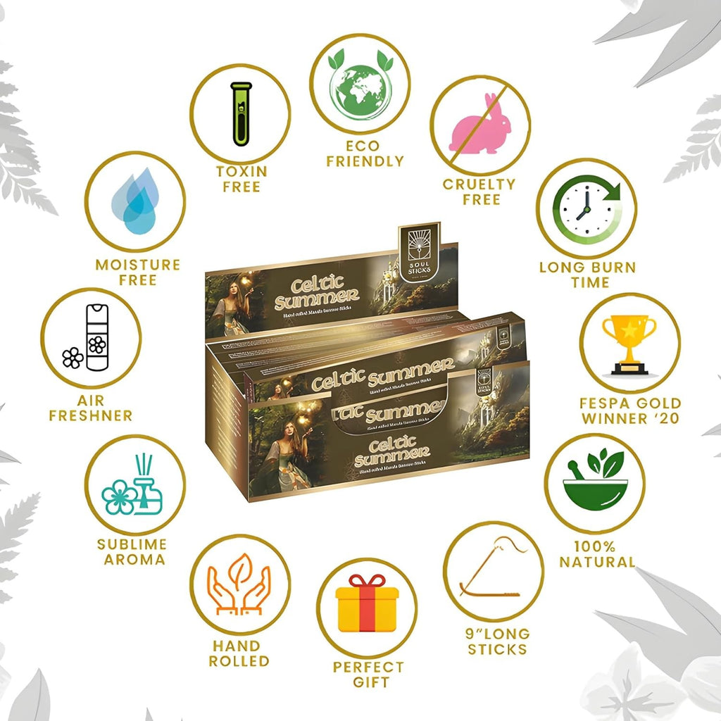 Celtic Summer Natural Masala Incense Sticks