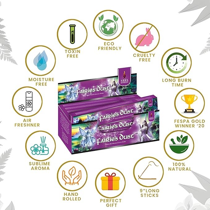 Fairies Dust Natural Masala Incense Sticks