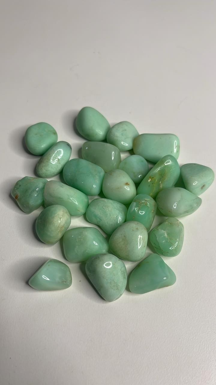 Tumbled Chrysoprase
