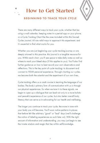 The Sacred Cycles Journal