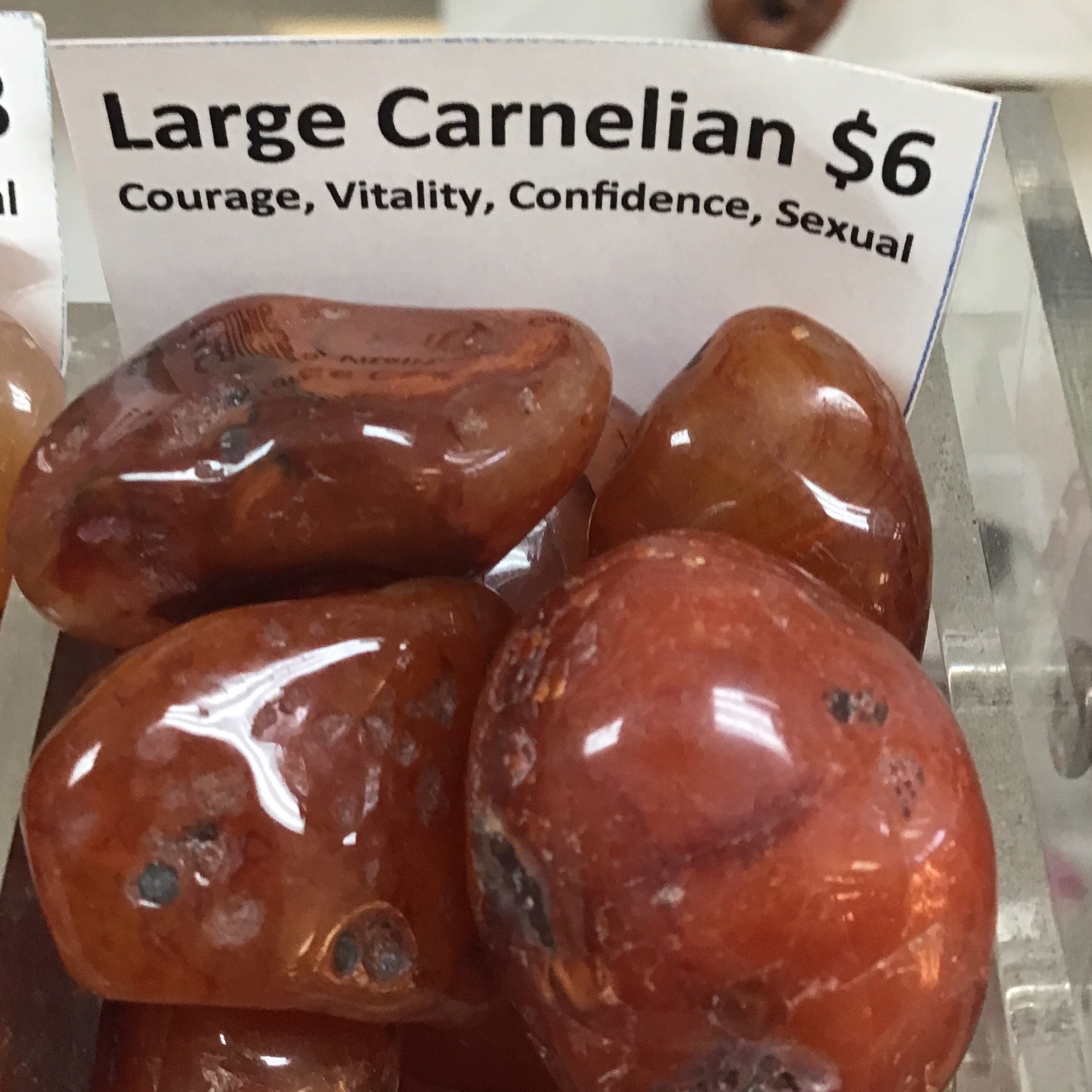 Tumbled Carnelian