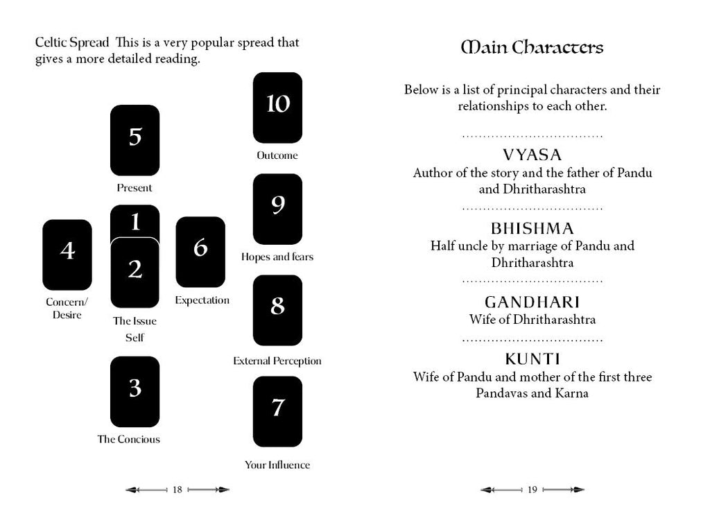 The Mahabharata Oracle: (Oracle Kit Box Set with 36 Cards and Guide Book)