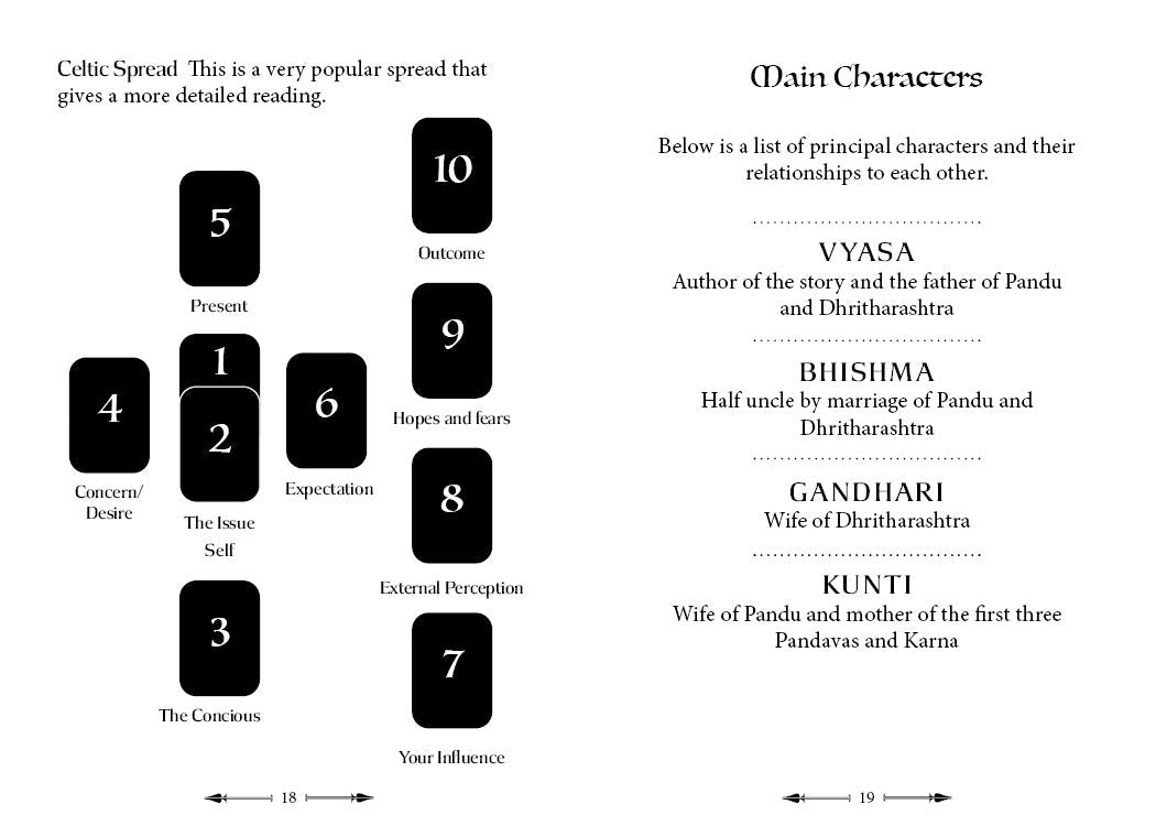The Mahabharata Oracle: (Oracle Kit Box Set with 36 Cards and Guide Book)