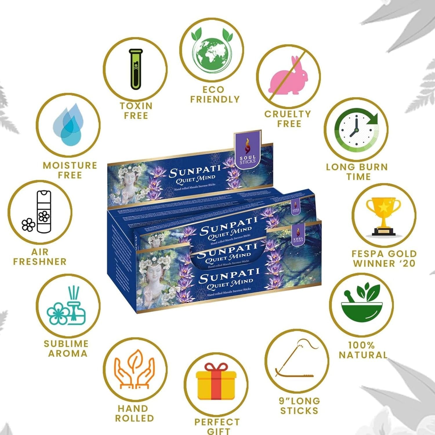Sunpati Natural Masala Incense Sticks