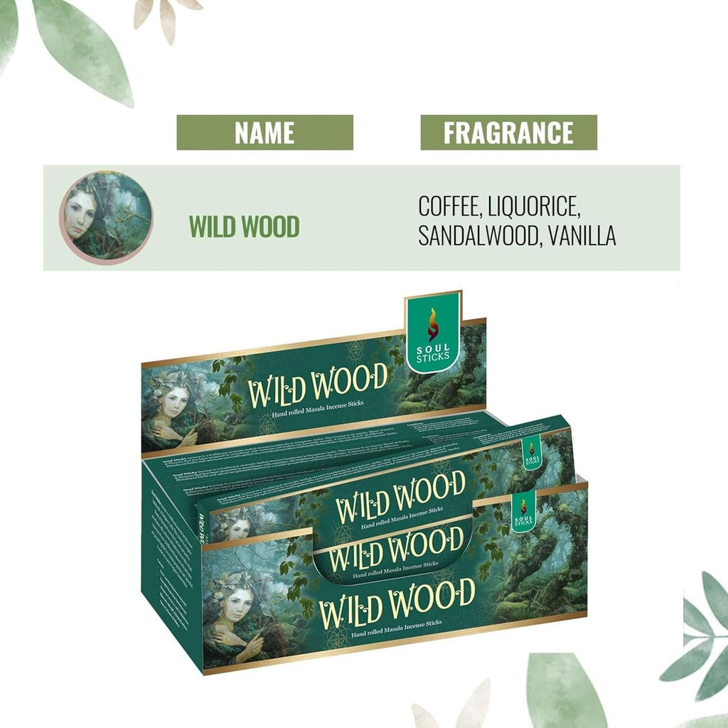Wild Wood Natural Masala Incense Sticks