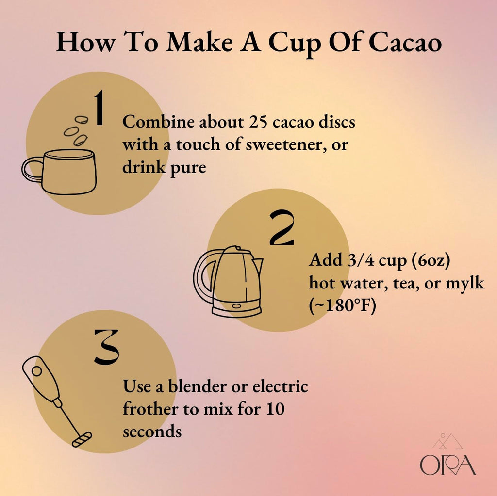 ORA Mystical Mushroom Enhanced Ceremonial Cacao