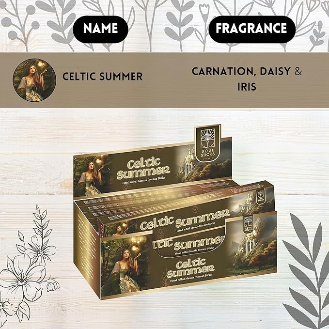 Celtic Summer Natural Masala Incense Sticks