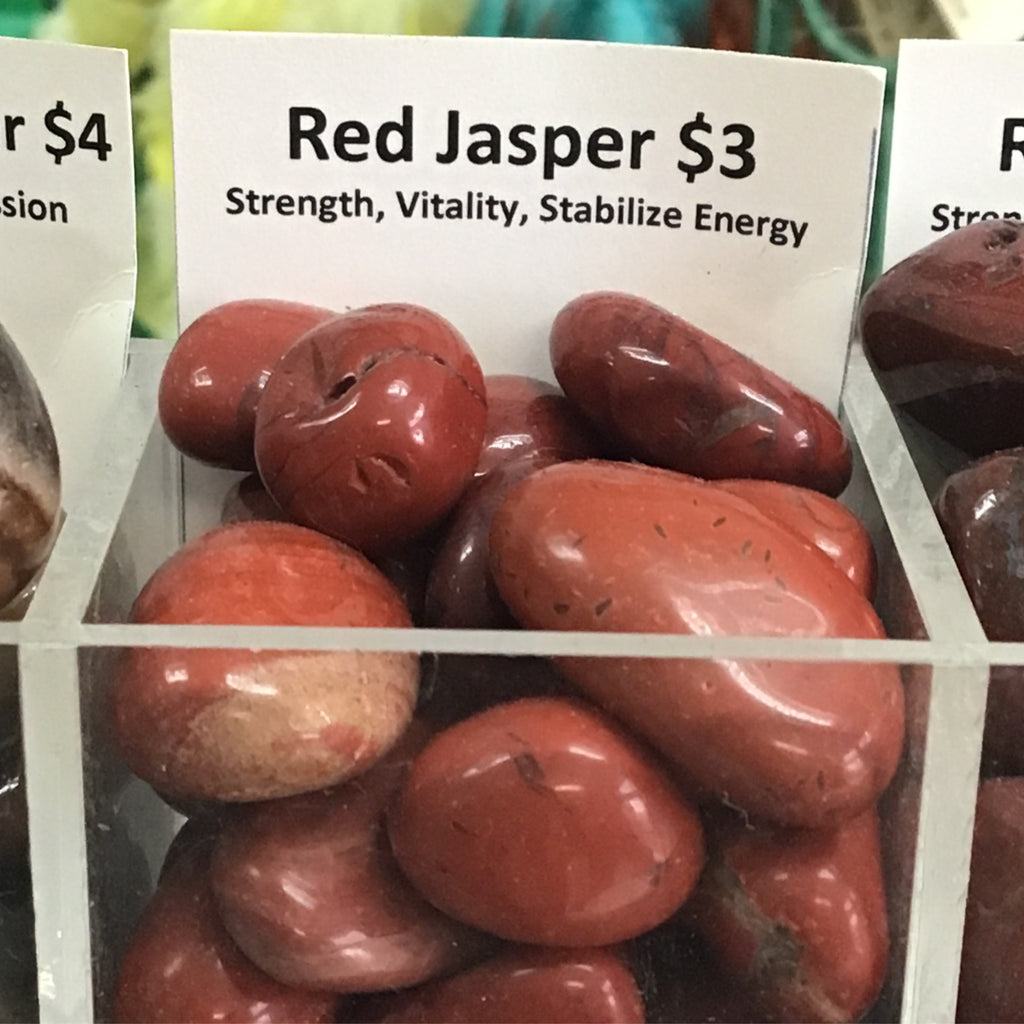 Tumbled Jasper Red