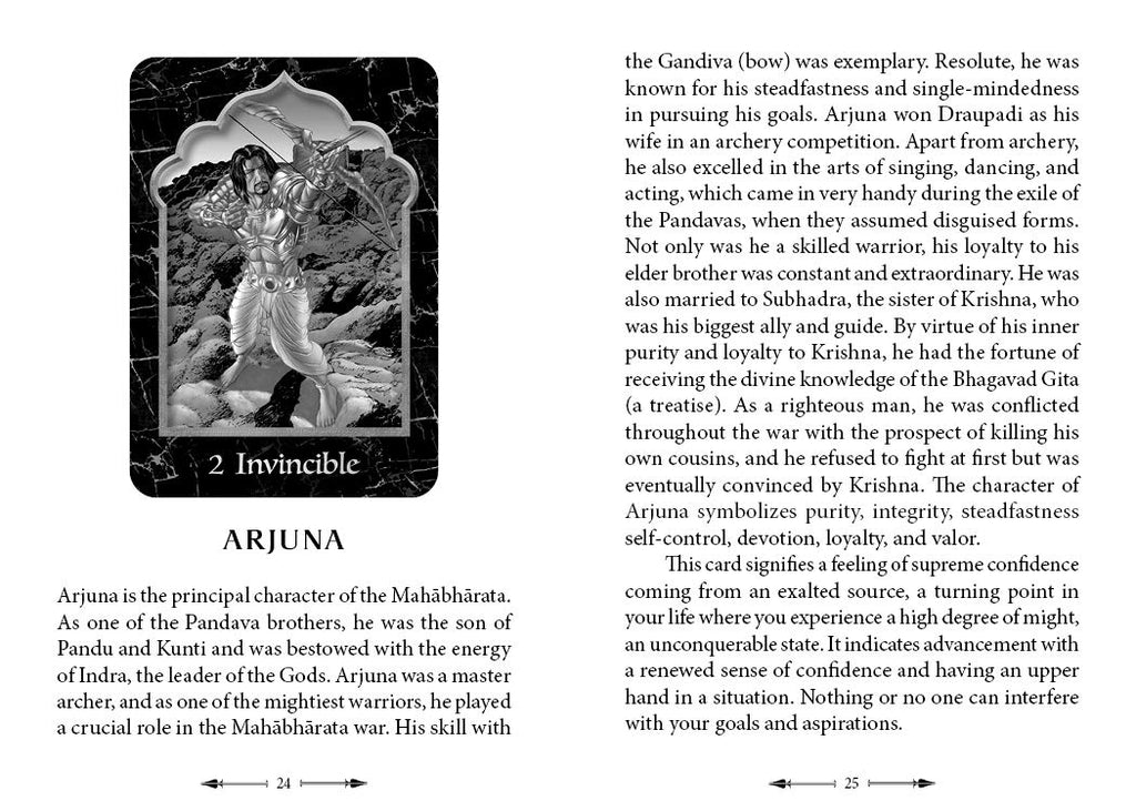 The Mahabharata Oracle: (Oracle Kit Box Set with 36 Cards and Guide Book)