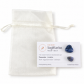 sagittarius crystal set with Tanzanite and Sodalite, zodiac card and gift bag