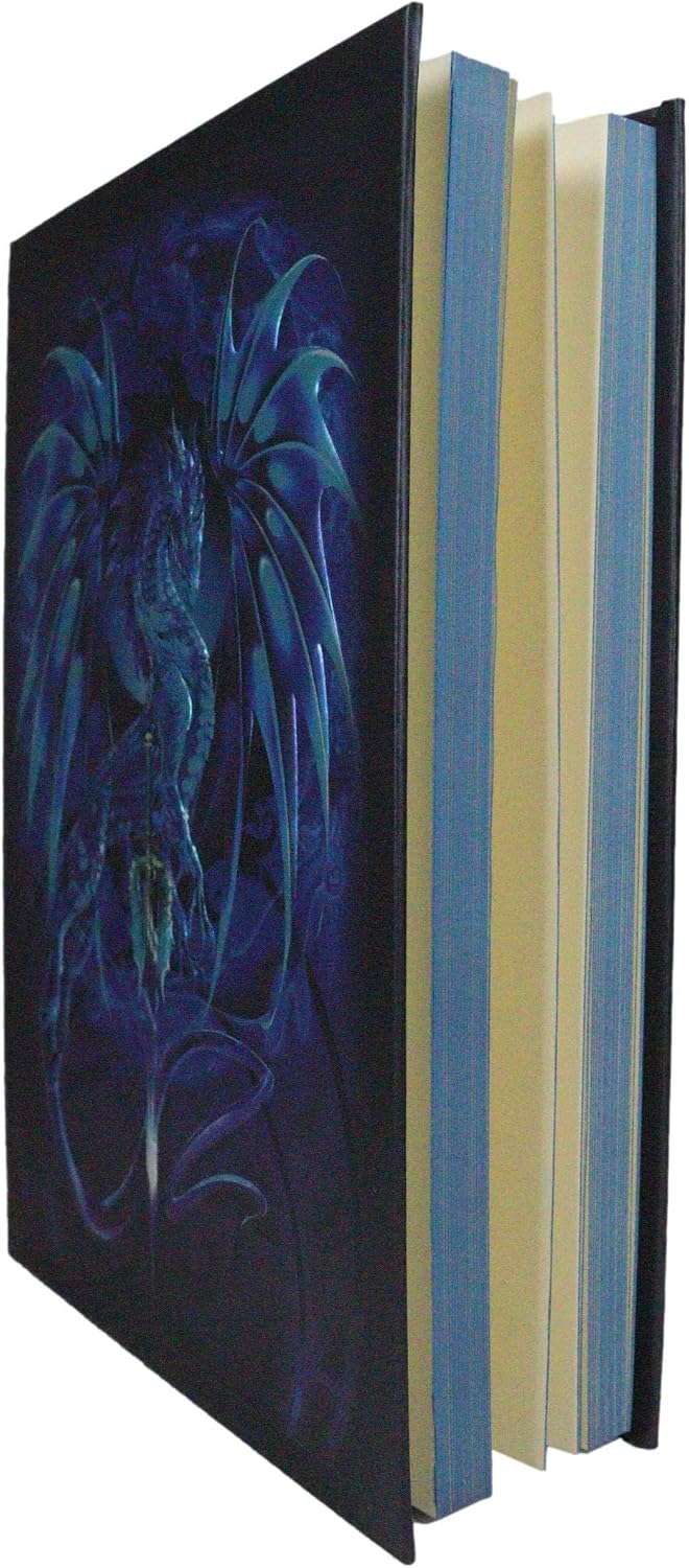 Dragon Sea Blade Drake Embossed Hard Cover Journal - Ruth Thompson Fantasy Dragon Semi Iridescent Journal